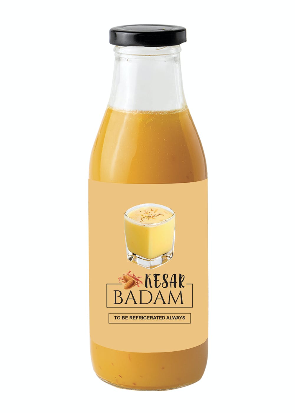 Mini Kesar Badam Syrup - Pack of 2