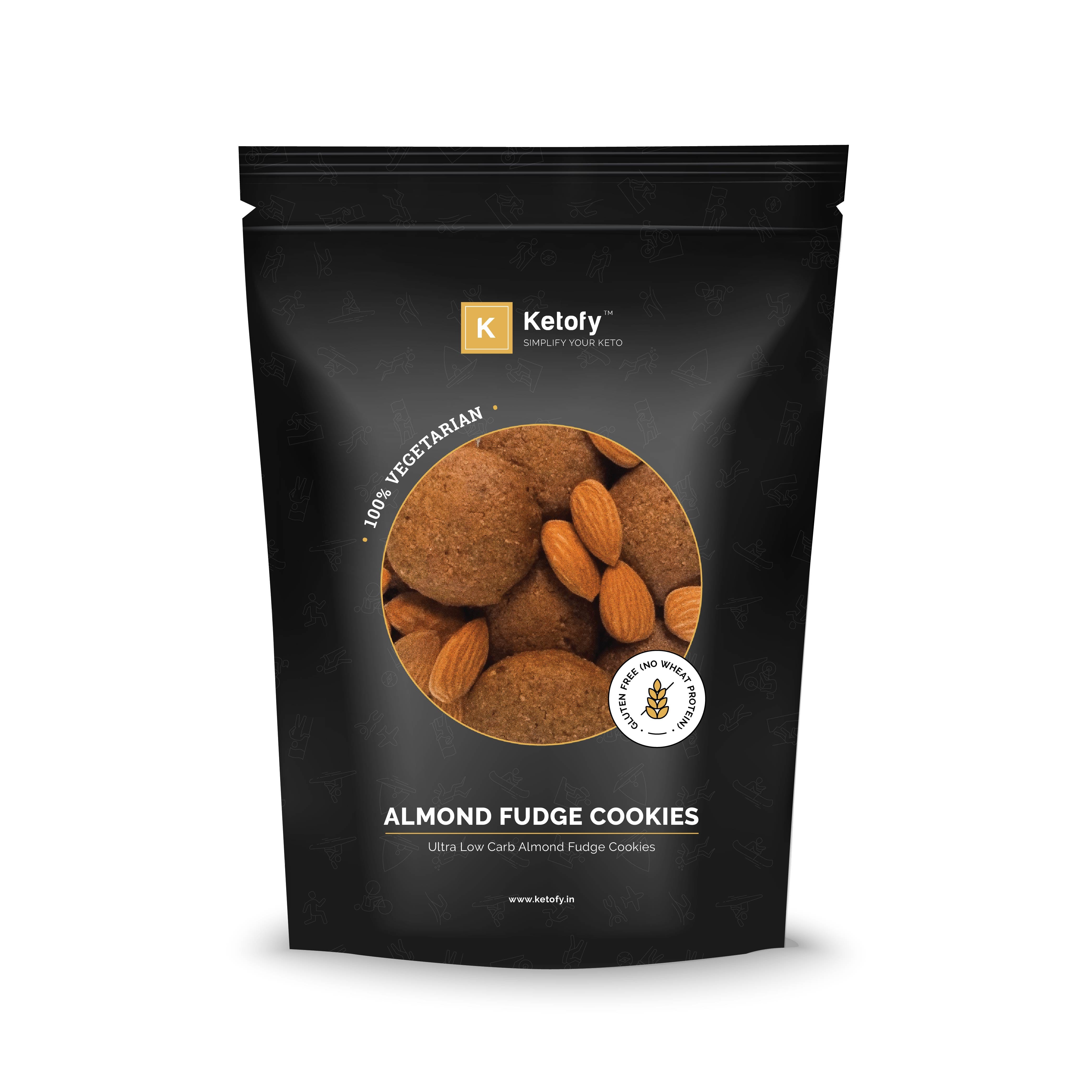 Ketofy Almond Fudge Cookies (200g)