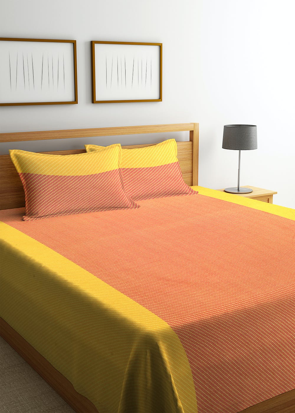 Double Bed Cover Size In Cm