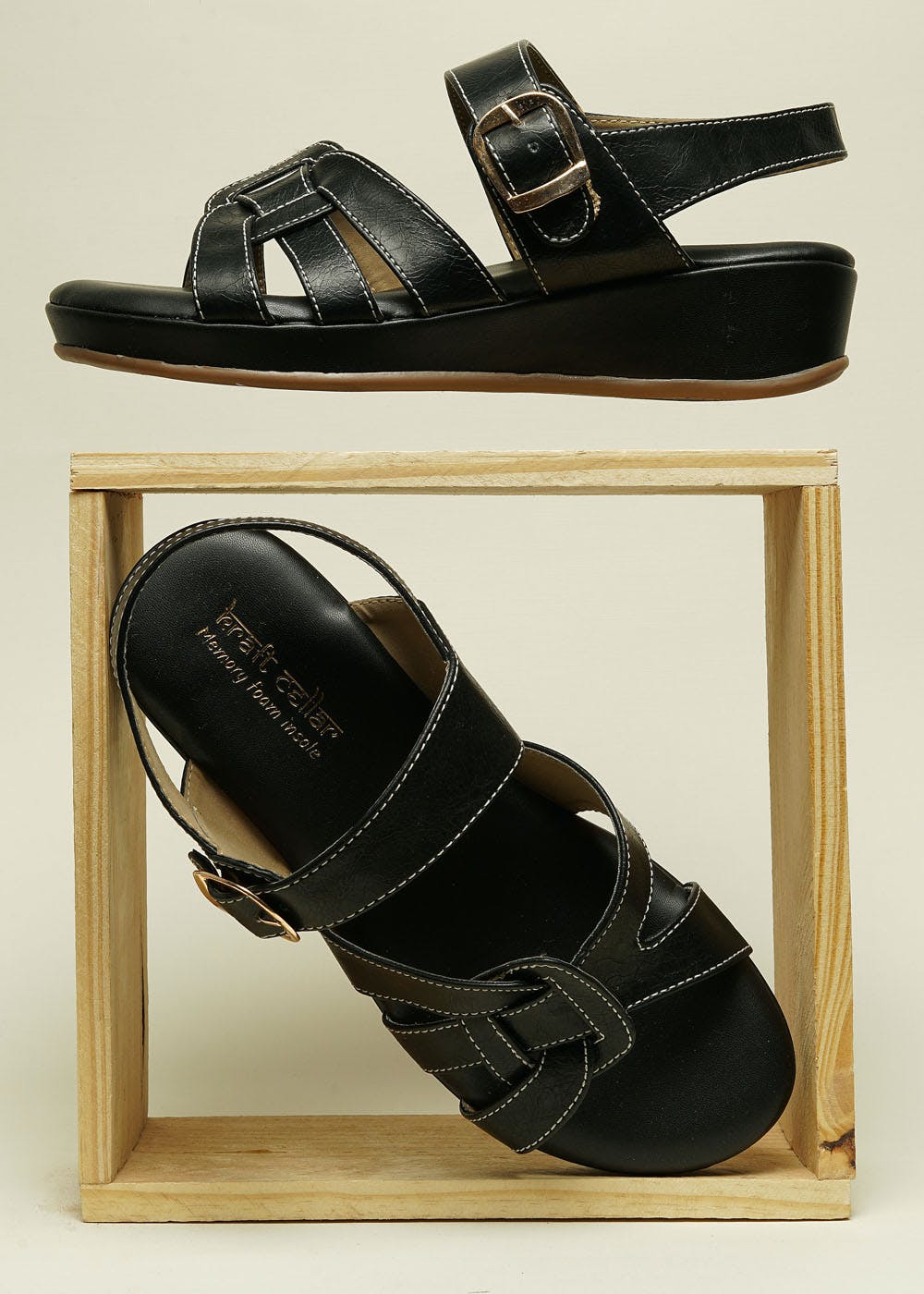 strappy platforms