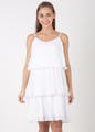 Sleeve,Shoulder,Dress,Joint,Standing,White,One-piece garment,Elbow,Day dress,Waist