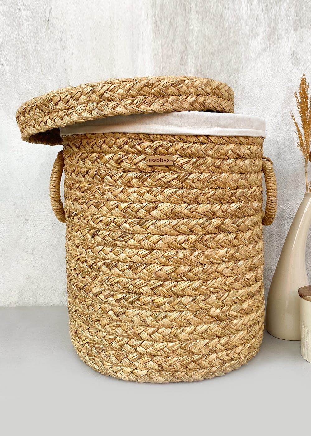 Laundry Bag -Natural and Jute from Nobbys