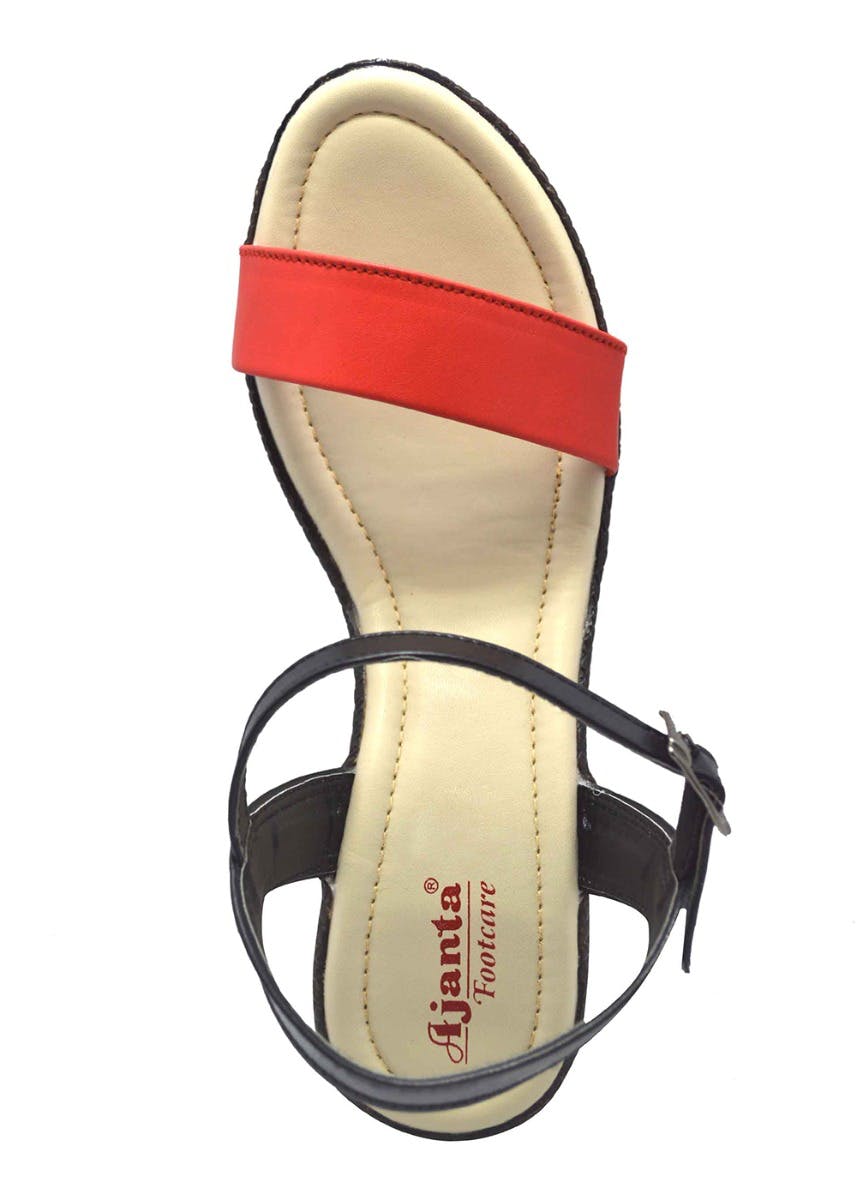 Ajanta Women's Black Outdoor Sandals - 3 UK (36 EU) (BL1204) : Amazon.in:  Fashion