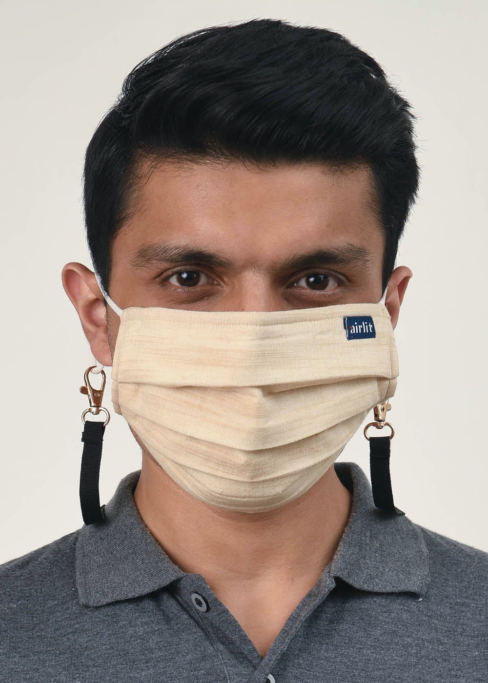 Get The Noble Hand Woven Khadi Mask at ₹ 599 LBB Shop