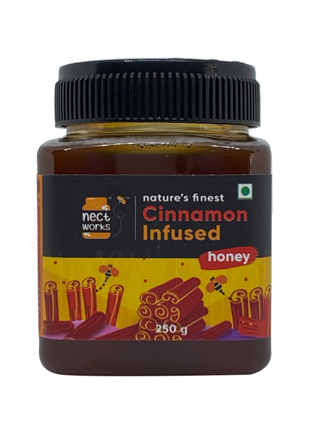 Cinnamon Infused Honey (250g)