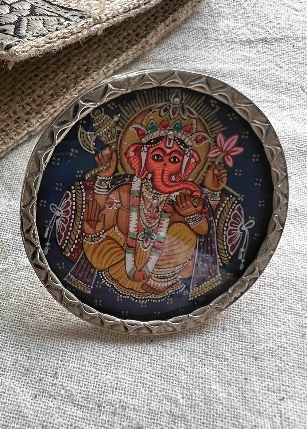 Ganesha Painting Rings