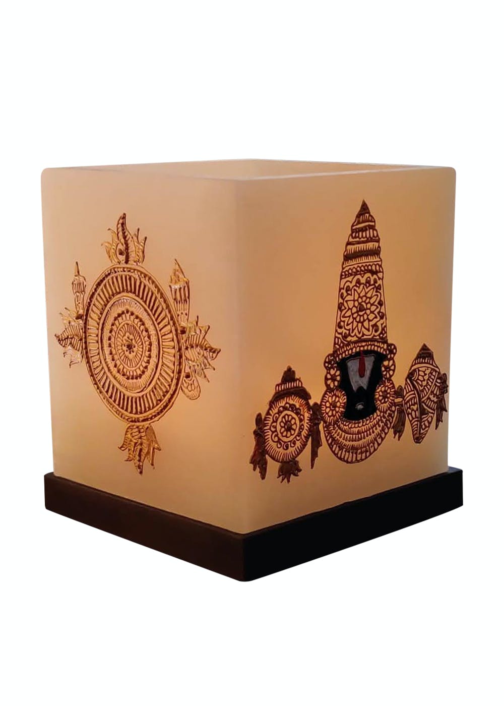 Balaji Square Hollow Candle Holder