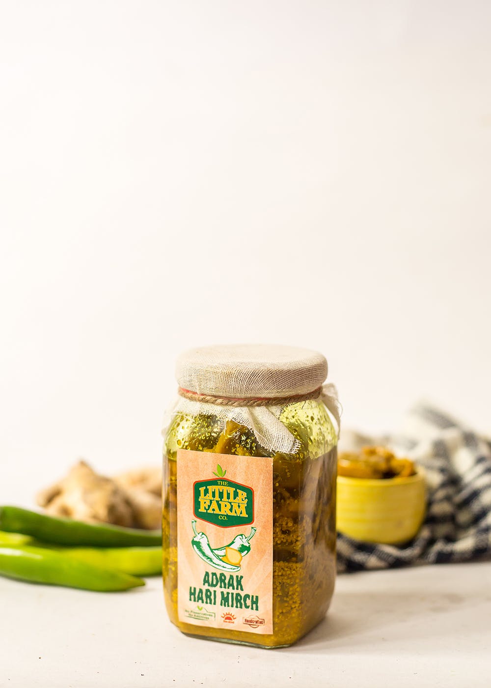 Get Adrak Hari Mirch Pickle - 400 g at ₹ 350 | LBB Shop