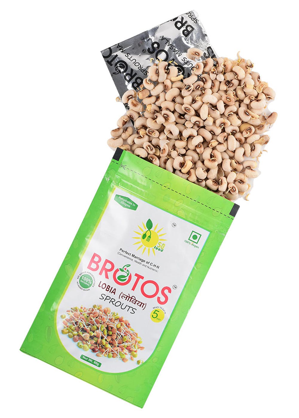 Get Instant Lobia Bean Sprouts at ₹ 59 LBB Shop