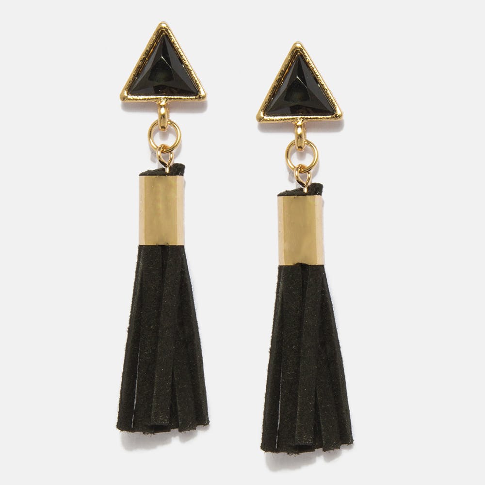 Get Leather Tassel Earrings At ₹ 399 Lbb Shop 8621