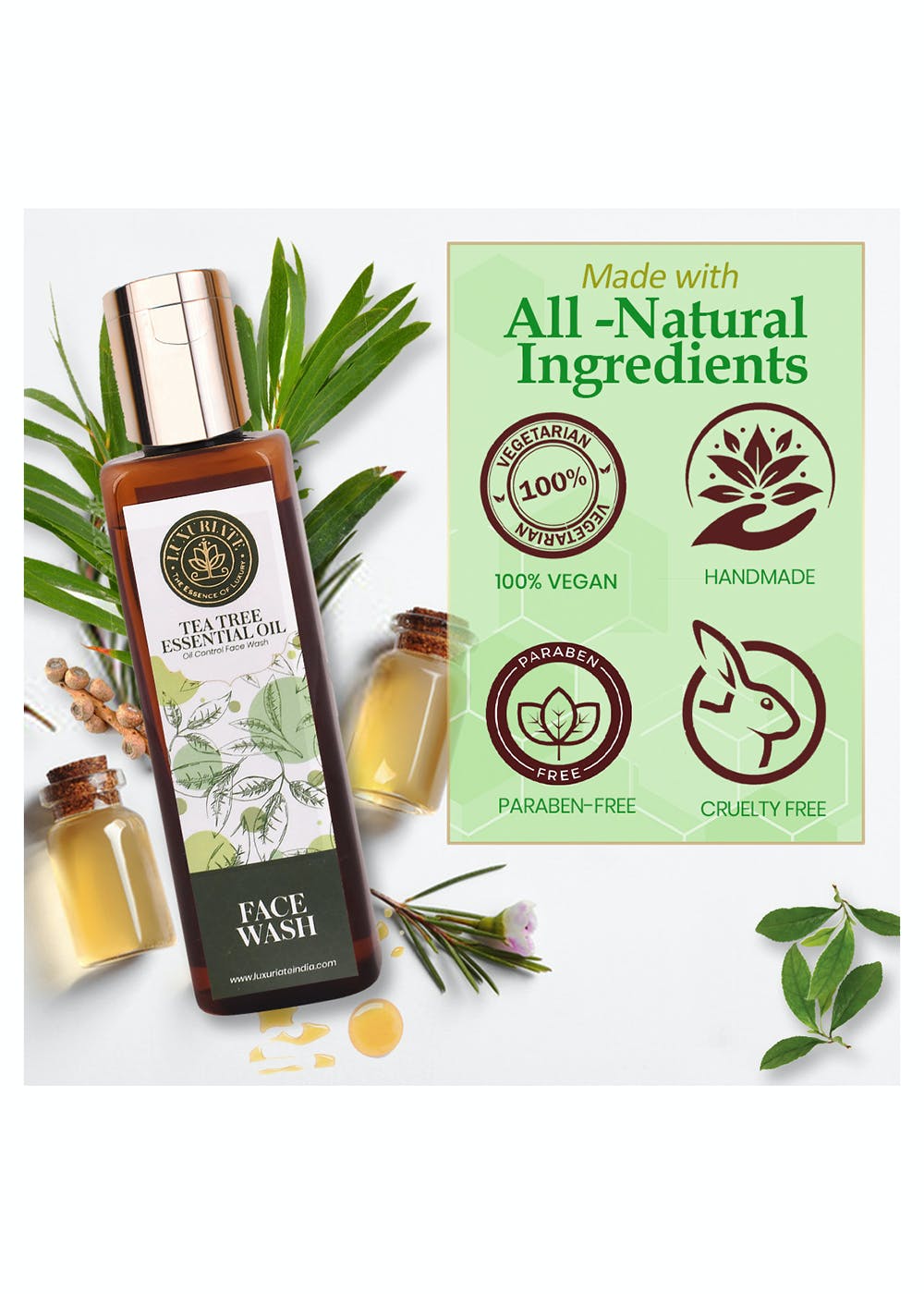 herbal tree face wash