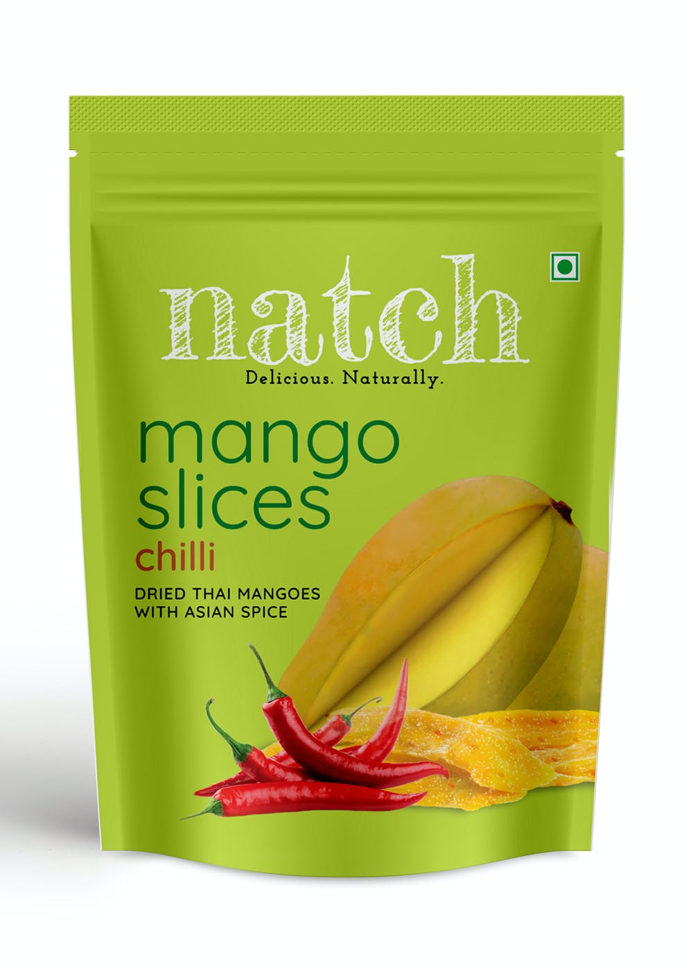 Dried Thai Mango Slices: Chilli - Pack of 3 (150g Each)