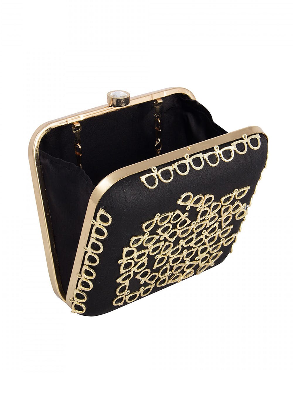 Buy Lavie Cheer Frame Black Synthetic Clutch For Women At Best Price @ Tata  CLiQ