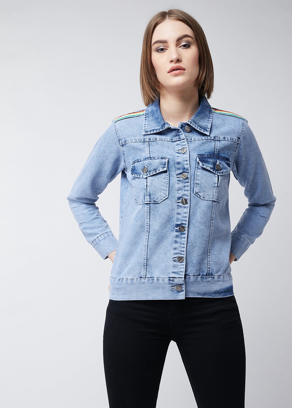 Get The Keen Sarcasm In Denim Jacket at 