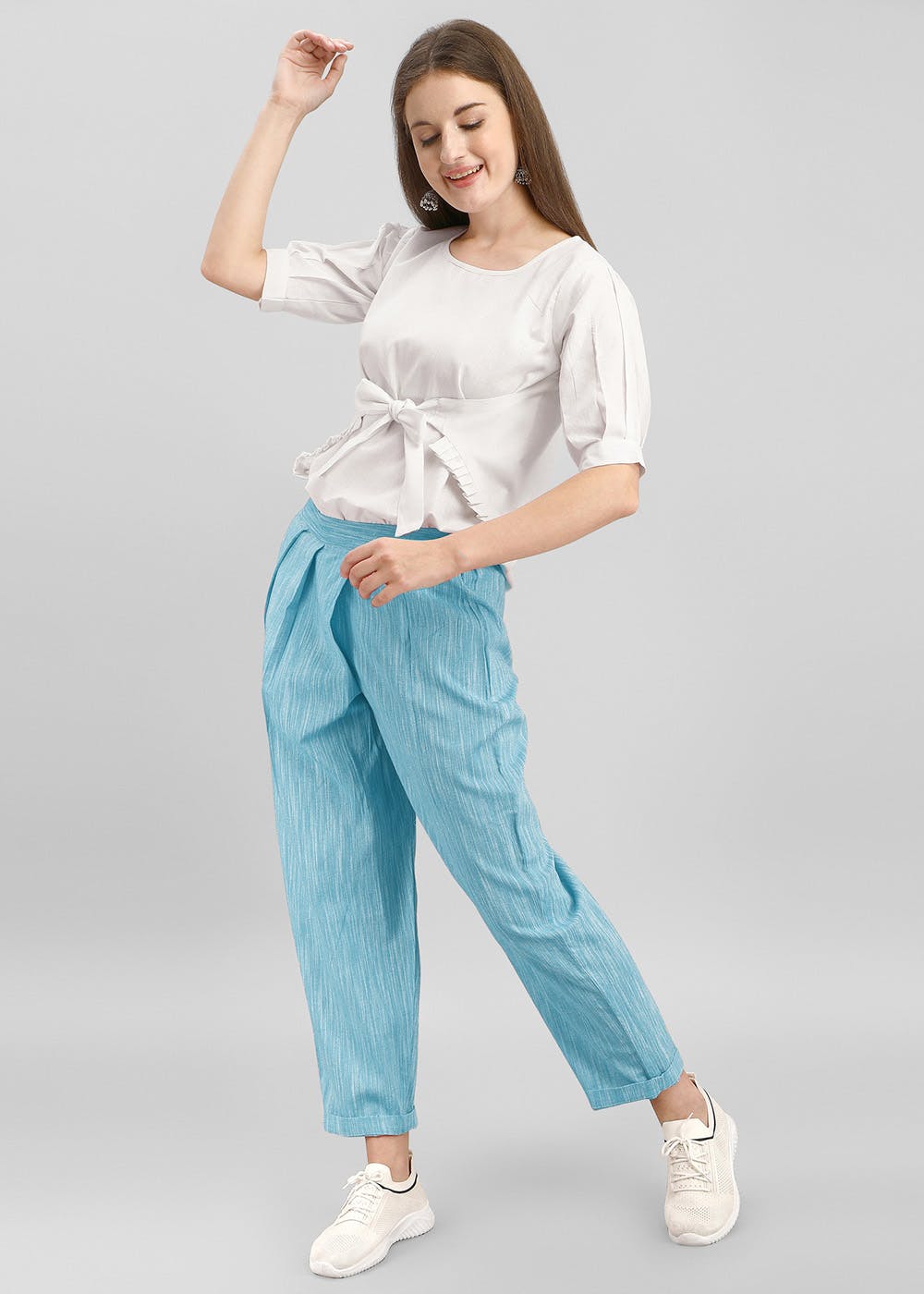 Blue Mens Trousers  Buy Blue Mens Trousers Online at Best Prices In India   Flipkartcom