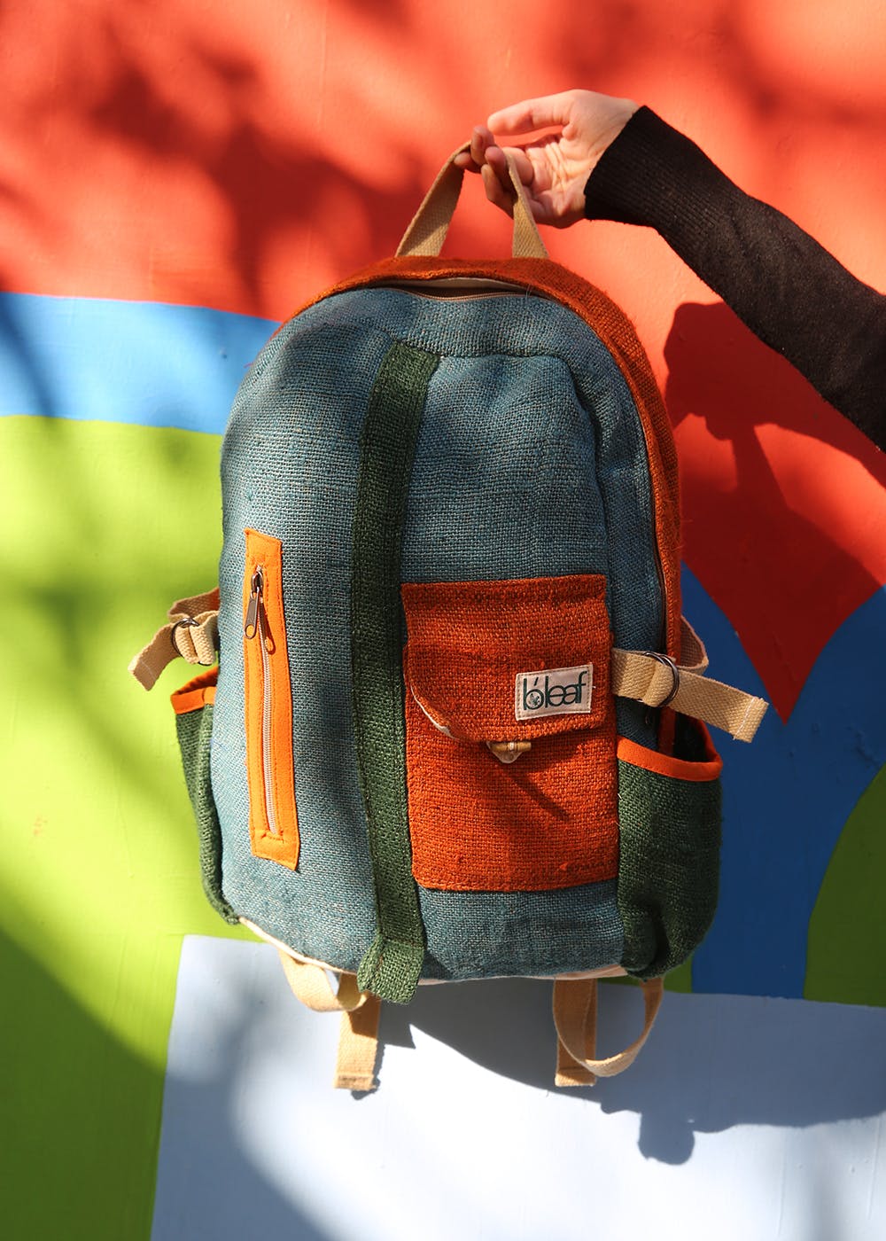 XL Hemp Backpack 07 – Hari Bol