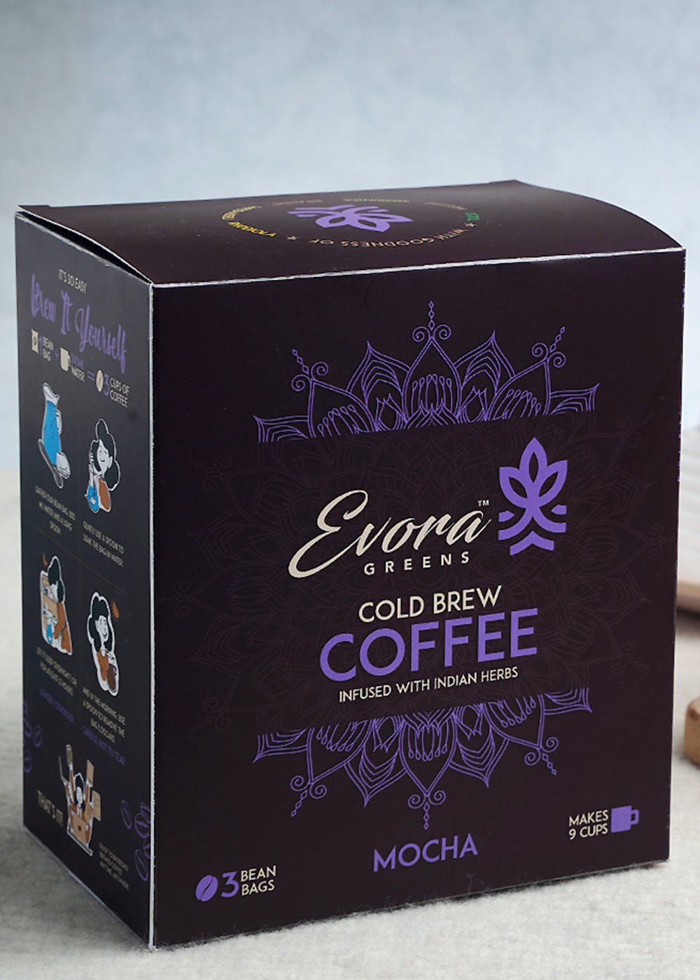 Get Mocha Cold Brew Coffee Bean Bags at ₹ 285 LBB Shop