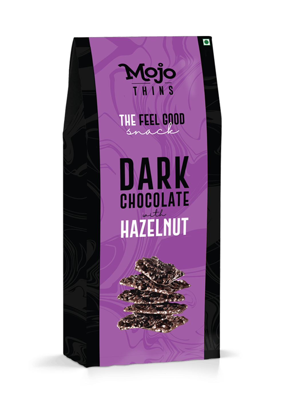 Mojo Thins - Dark Chocolate with Hazelnut