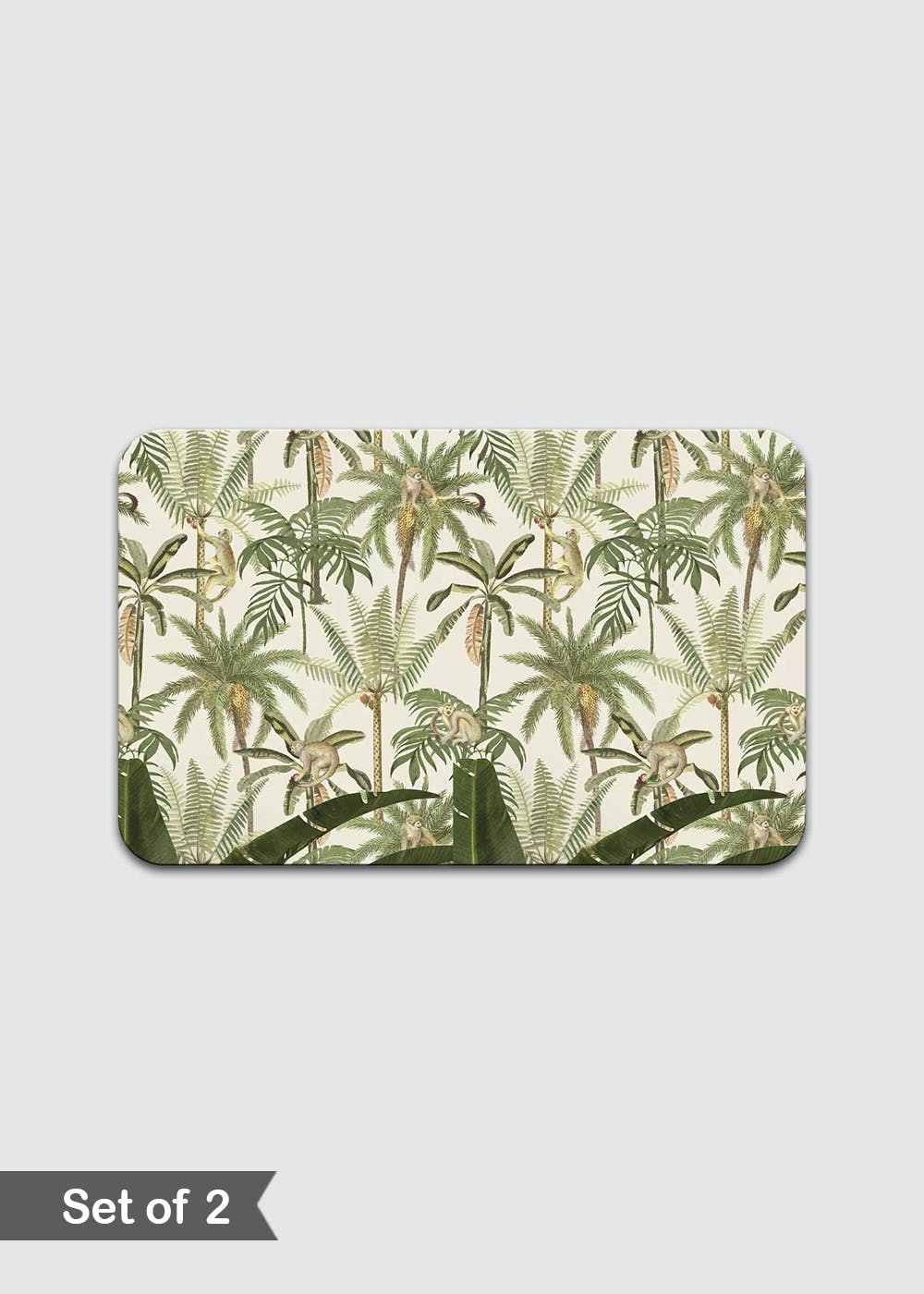 Get Monkeying Around MDF Placemat - Set of 2 at ₹ 1500 | LBB Shop
