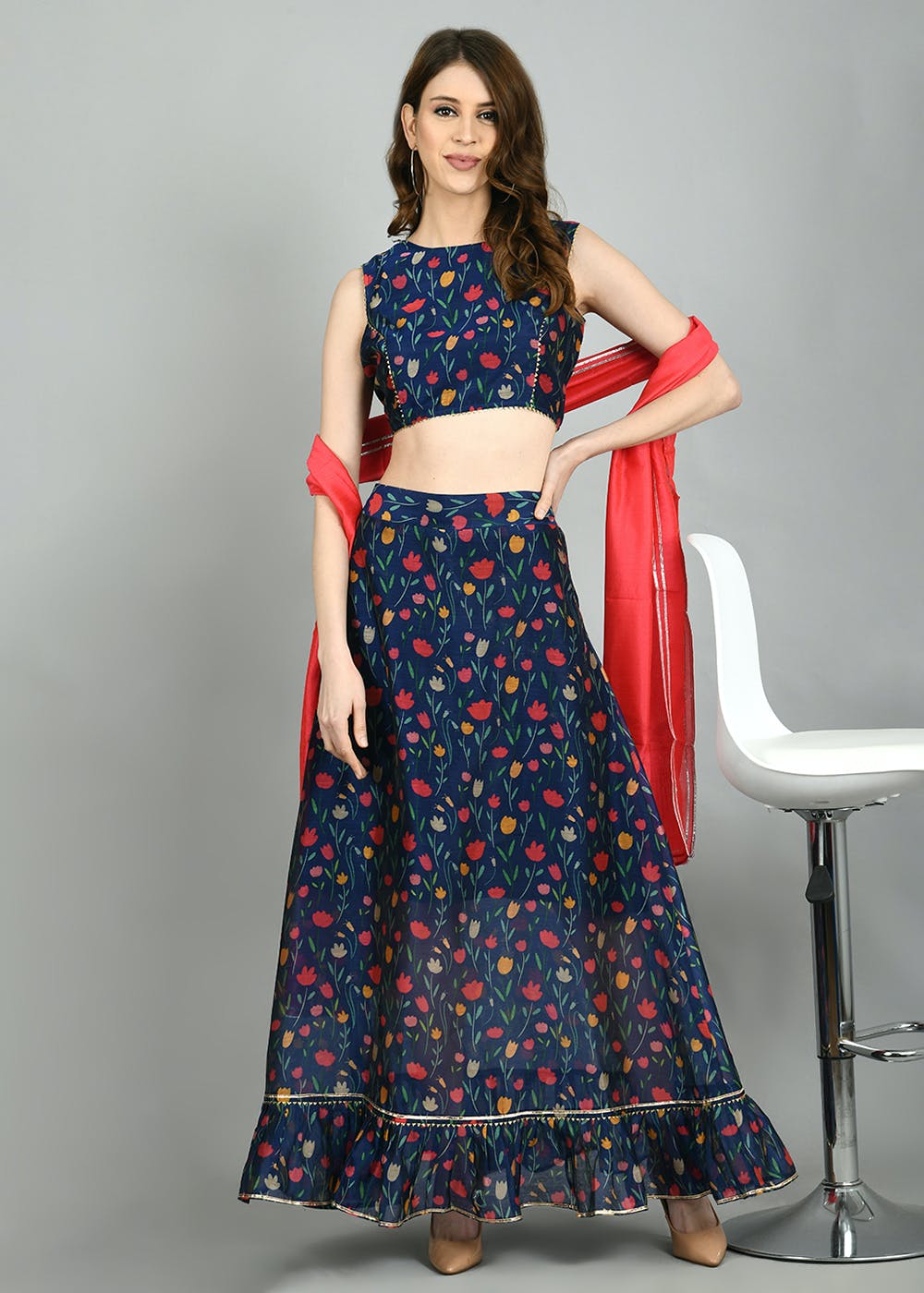 skirt choli patterns