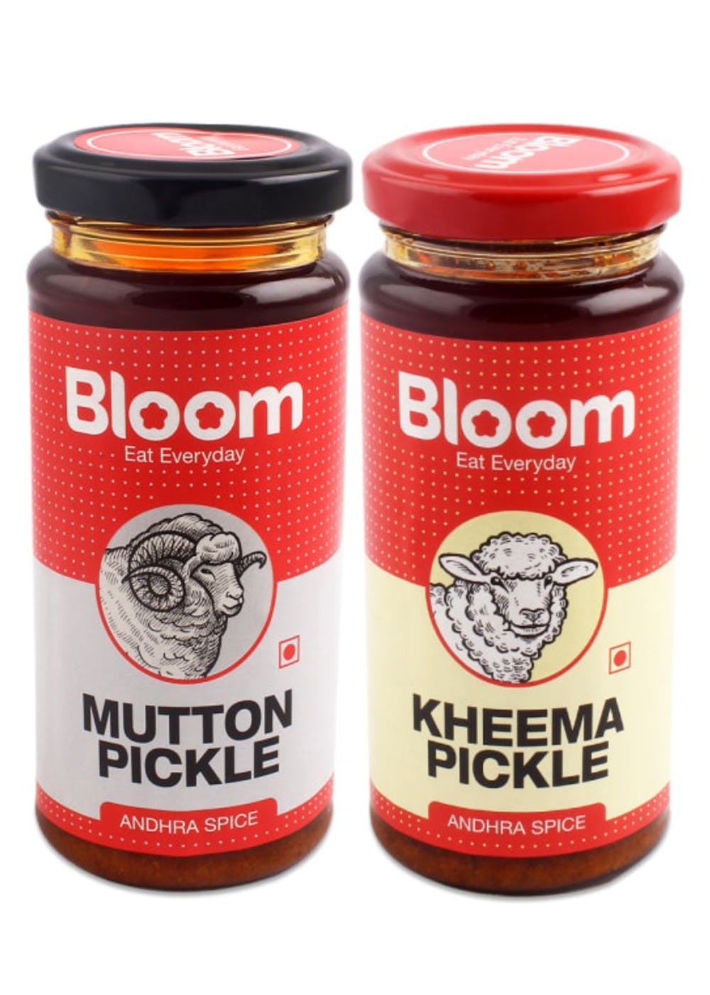 Boneless Andhra Mutton Pickle & Andhra Keema Pickles Combo