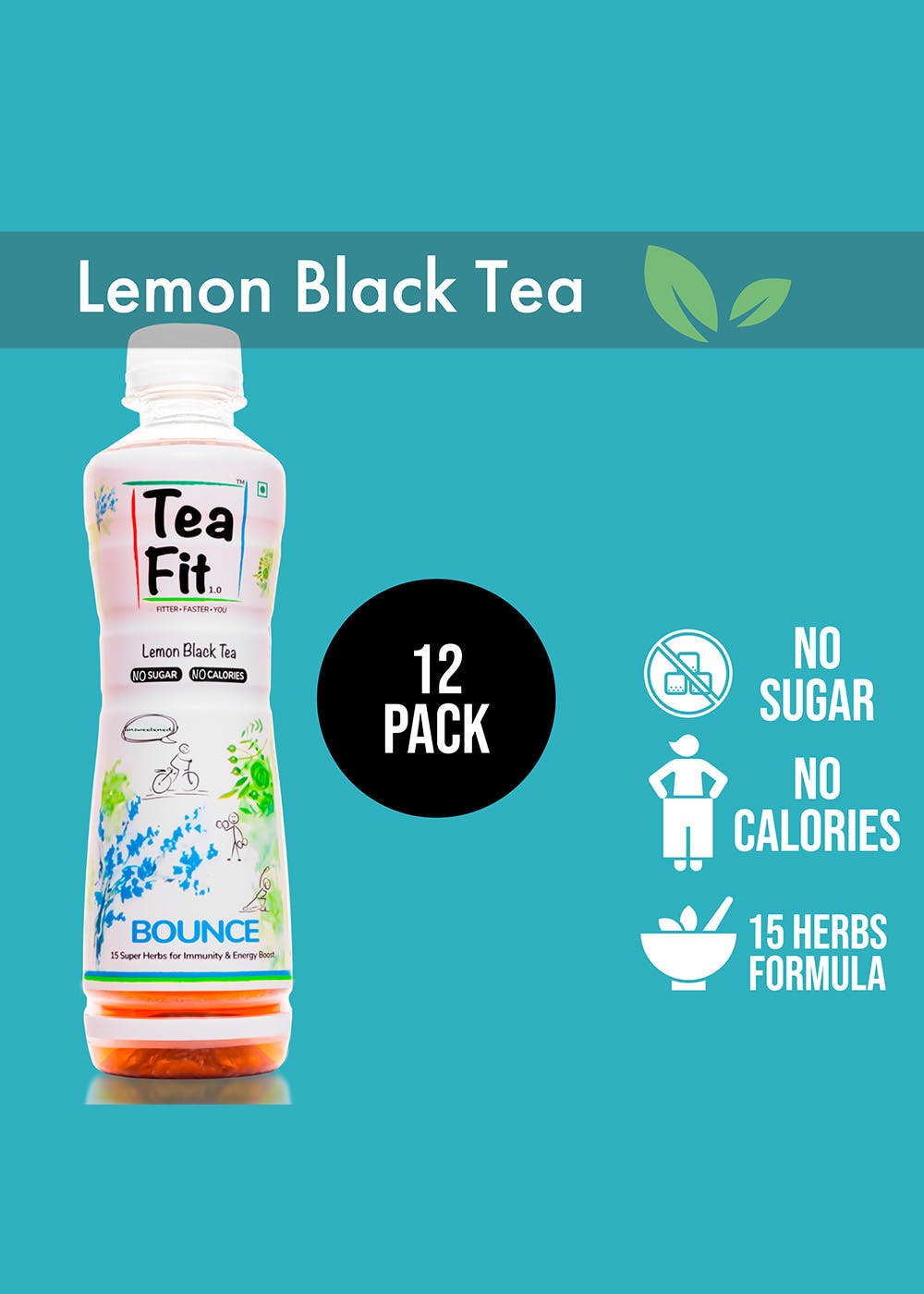 Get Lemon Black Tea Pack of 12 at ₹ 1296 LBB Shop