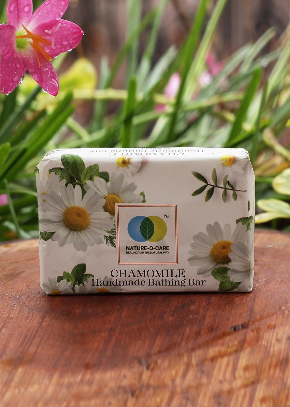 Chamomile Hand Made Bathing Bar - Pack of 2 (75gm Each)