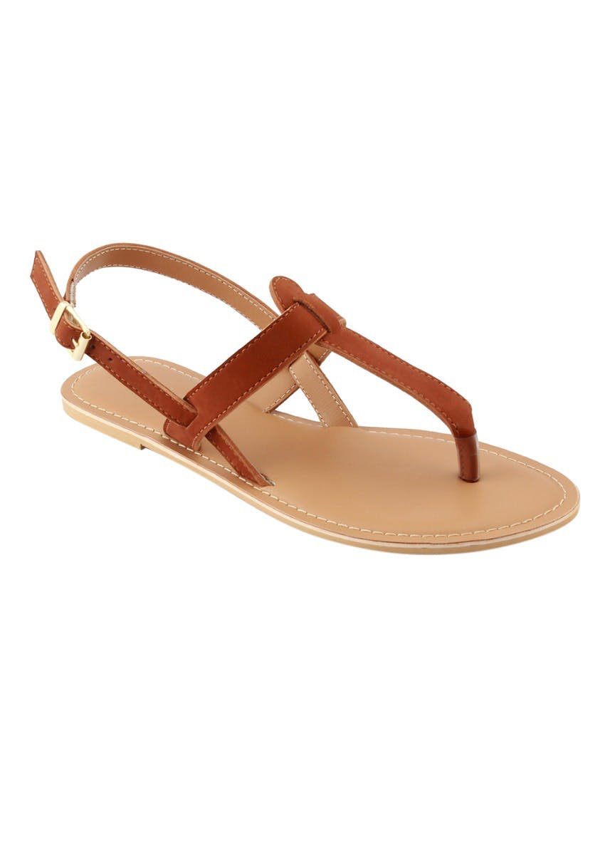 Get T-Strap Buckle Closure Sandals at ₹ 799 | LBB Shop