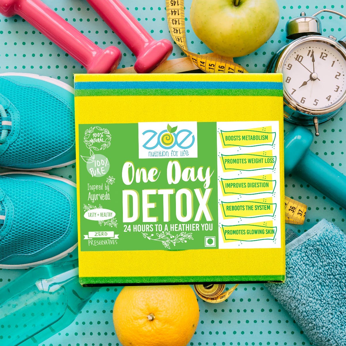 Detox Kit For A Healthy Day 