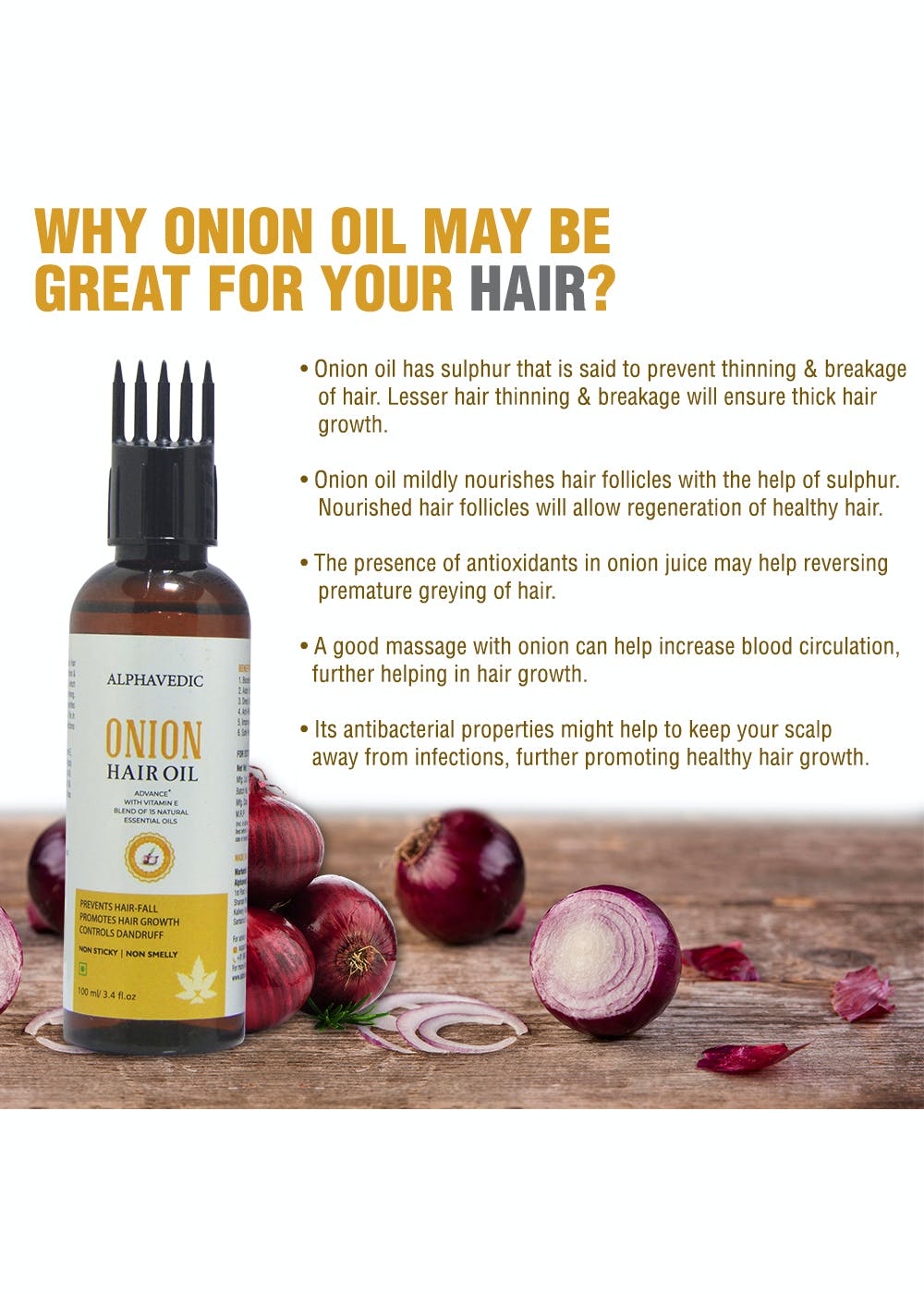Get Onion Hair Oil at ₹ 899 | LBB Shop