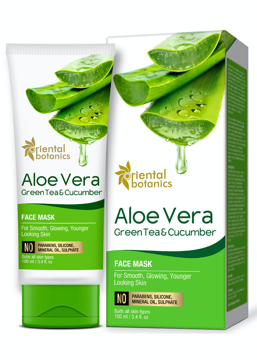 Get Aloe Vera, Green Tea & Cucumber Face Mask at ₹ 349 LBB Shop