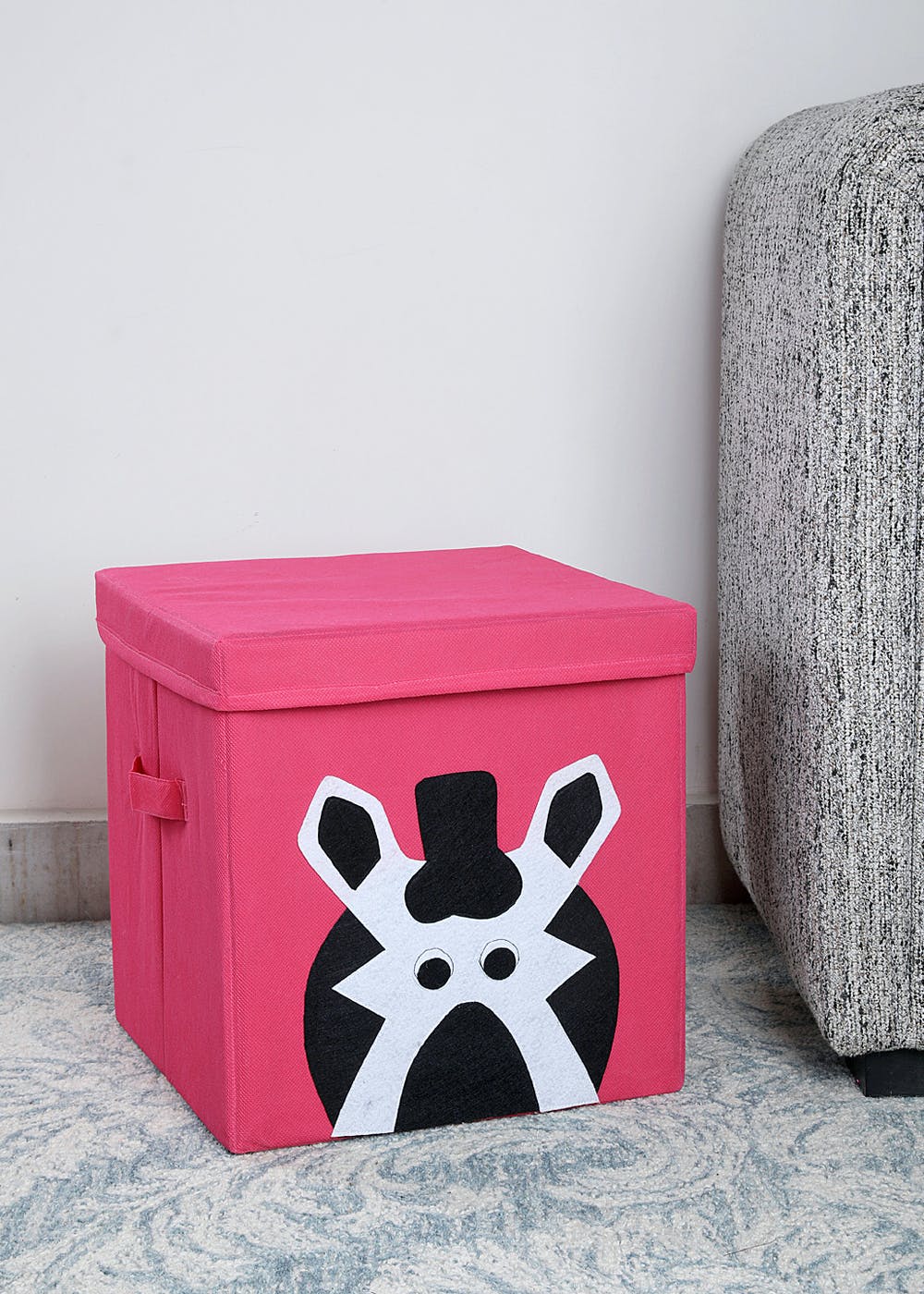 Get Zebra Storage Cube With A Lid at ₹ 549 LBB Shop