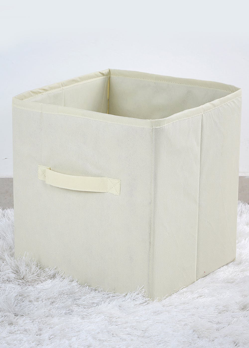 Get Off White Foldable Storage Cube at ₹ 399 | LBB Shop