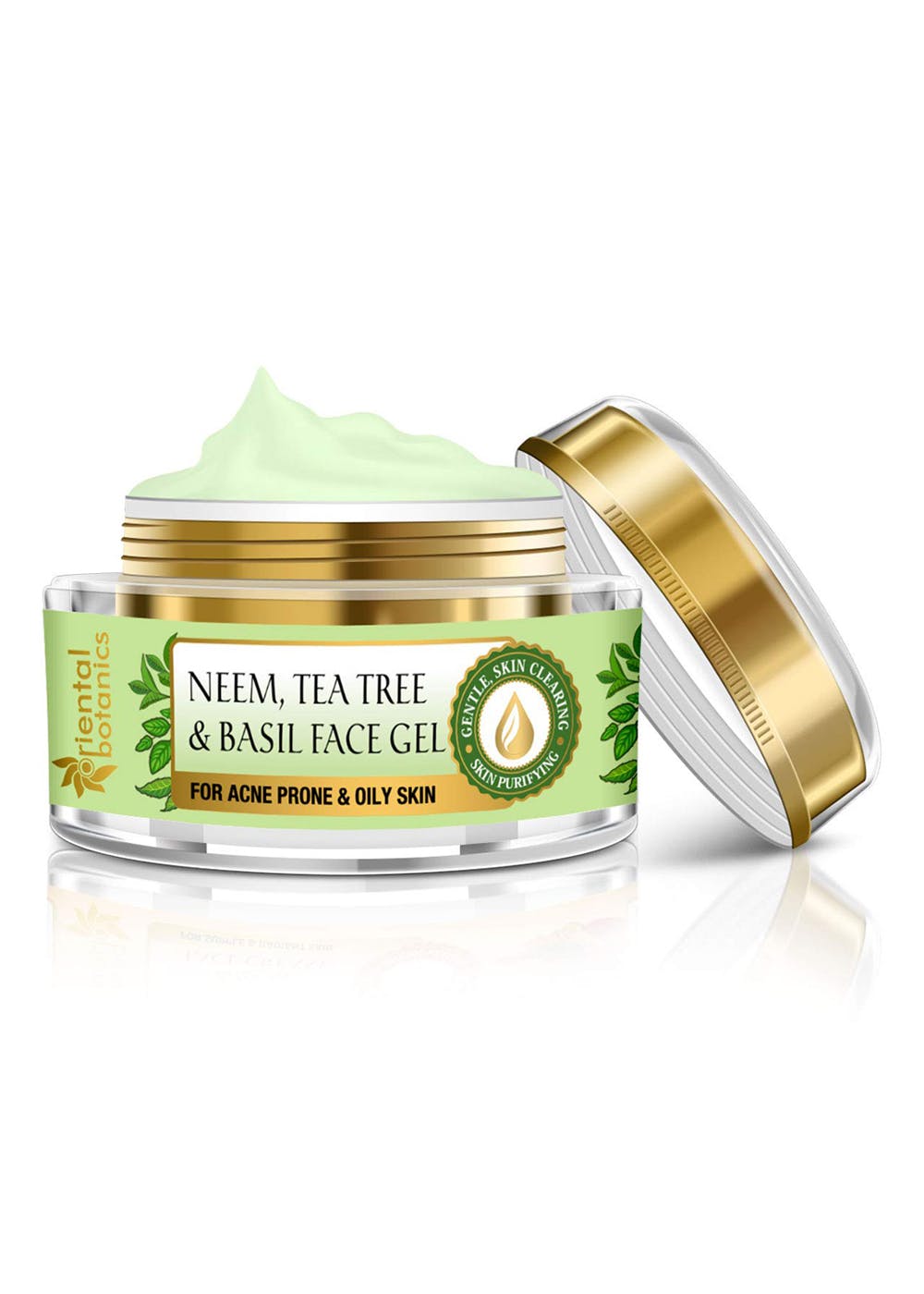 Neem Tea Tree And Basil Anti Acne Face Gel 50 gm