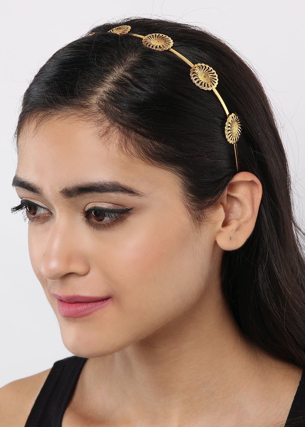 Gold Hair Band Leaf Headband Ladies Hair Accessories  Fruugo IN
