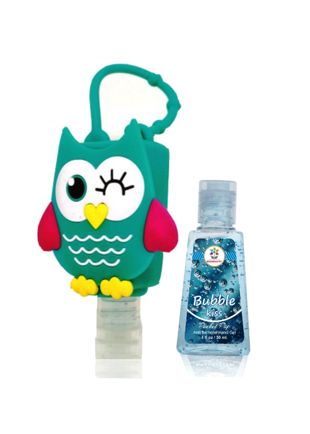 Bloomsberry Owl Holder With Sanitizer - 30 ml
