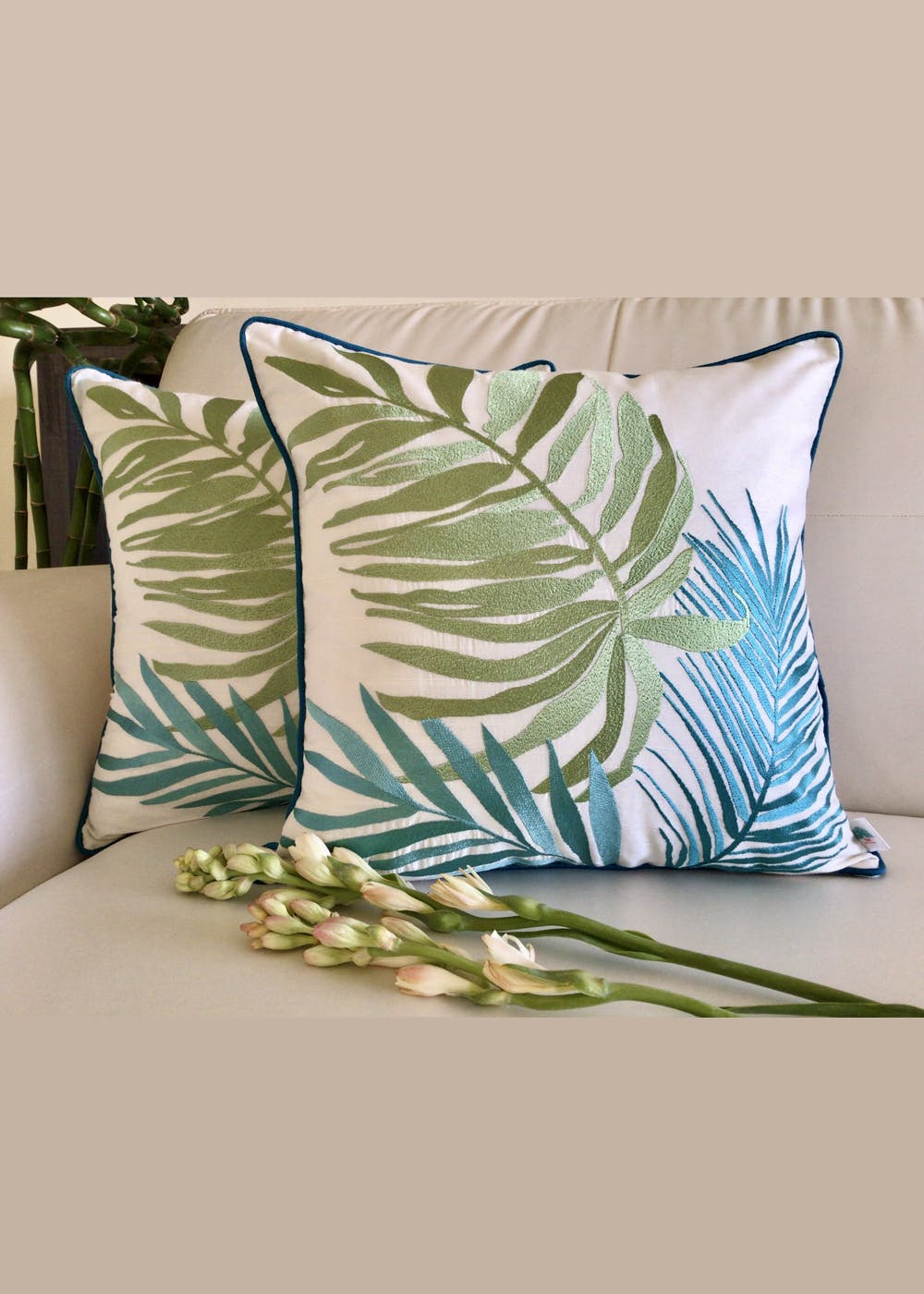 Aqua blue cushion covers hotsell