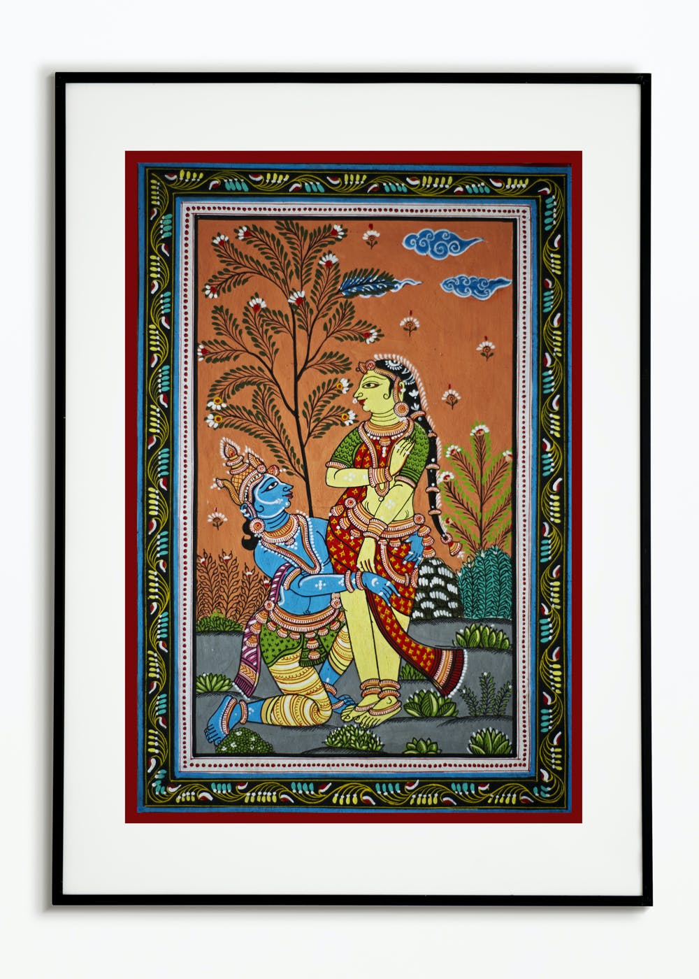 pattachitra art krishna