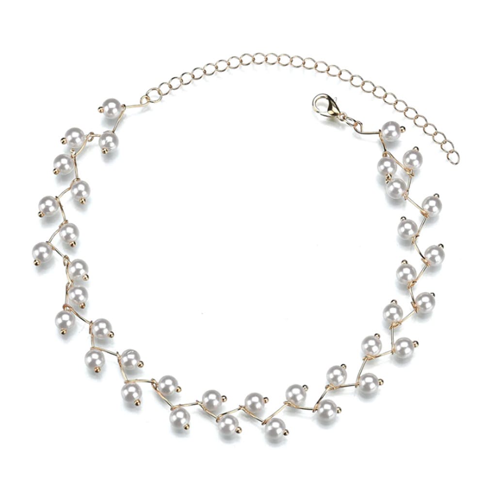 Get Pearl Choker Necklace at ₹ 499 