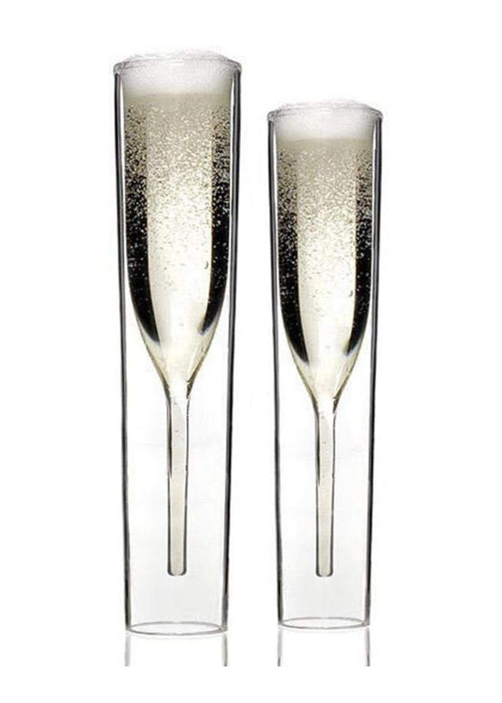 Pop N Fizz Flute Sparkle Like Champagne Flute Glass Gold Spots Ladies Gift 67653 