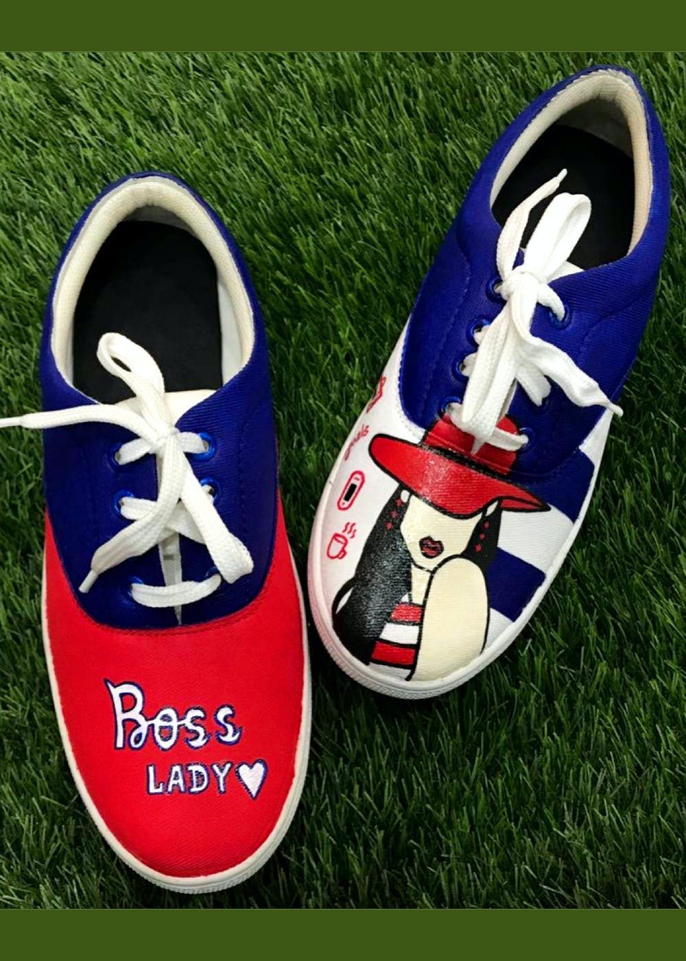 boss canvas shoes