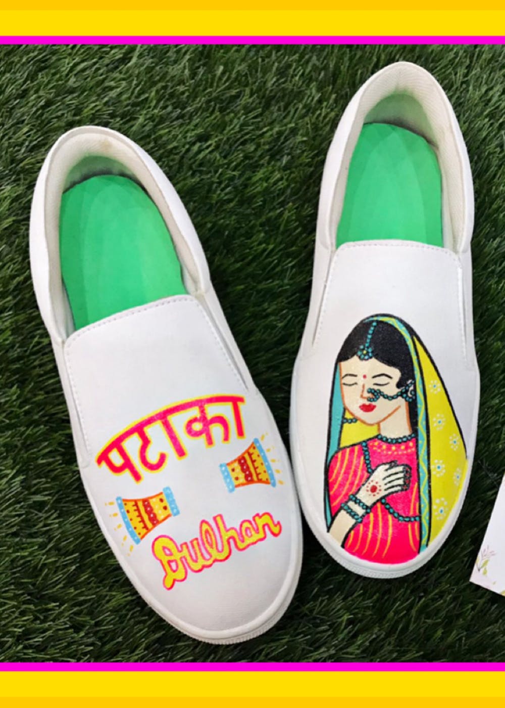 pataka dulhan slippers