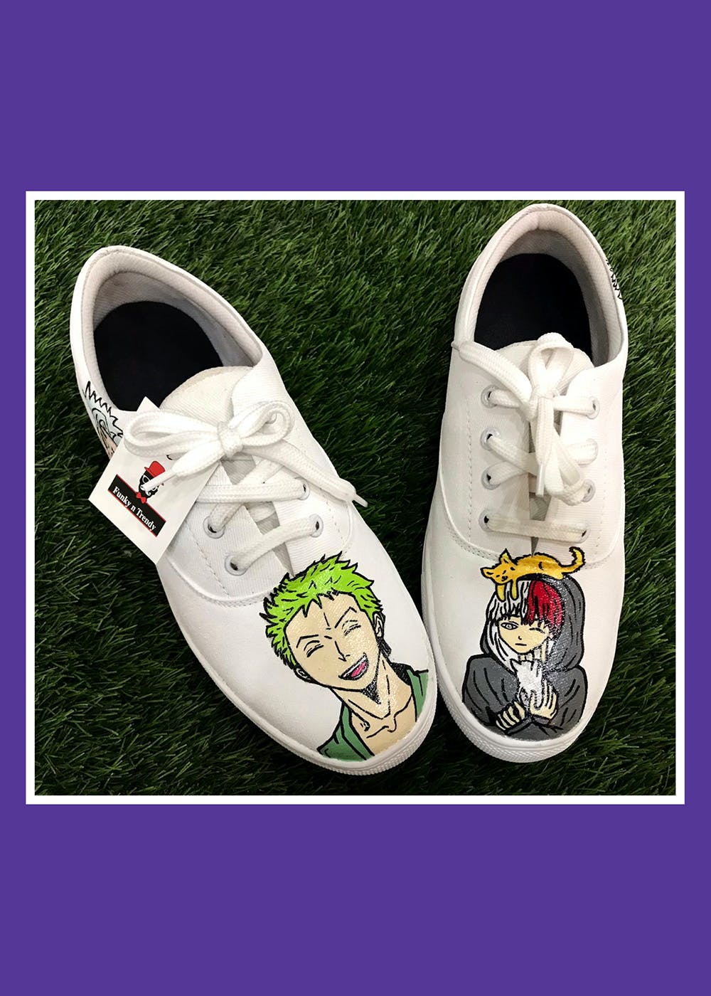 Buy Custom Anime Shoes for Anime Fans Hand Painted Shoes Anime Sneakers  Online at desertcartINDIA