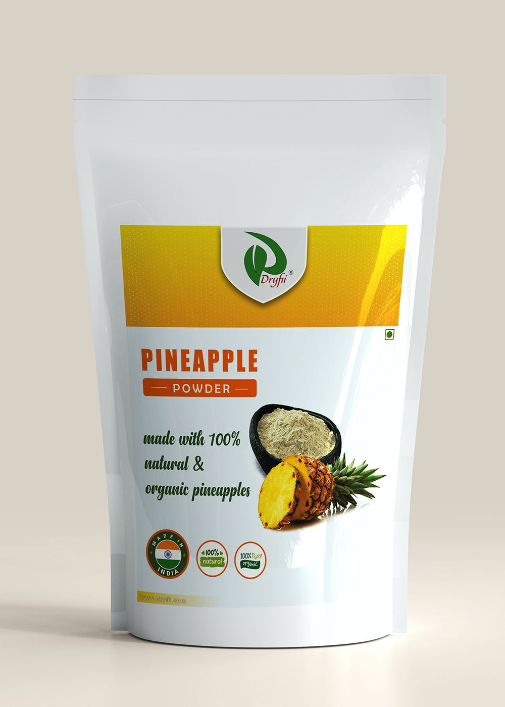Get Natural Spray Dried Pineapple Powder 100 Grams at ₹ 300 LBB Shop