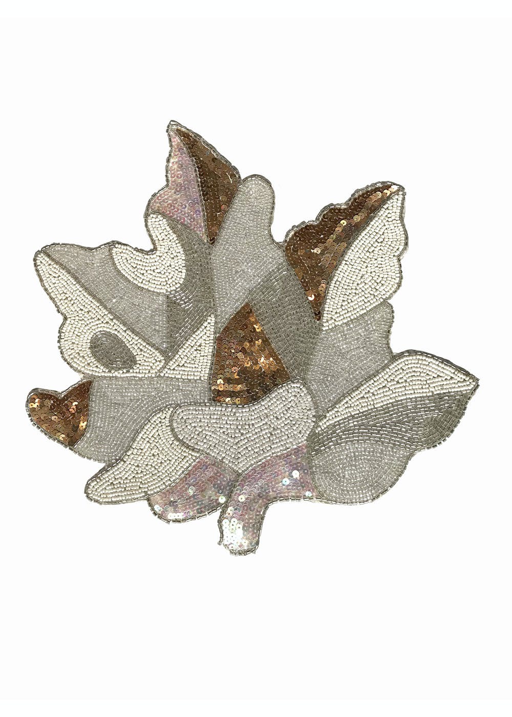 Get Multicoloured Beaded Leaf Placemat at ₹ 935 LBB Shop