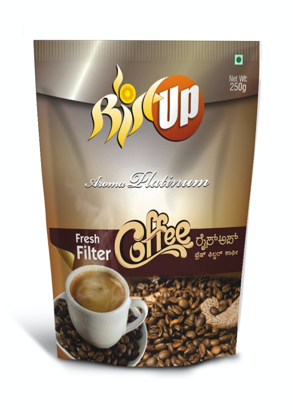 Chikamagalur's Aroma Platinum Fresh Filter Coffee Powder- Pack of 2
