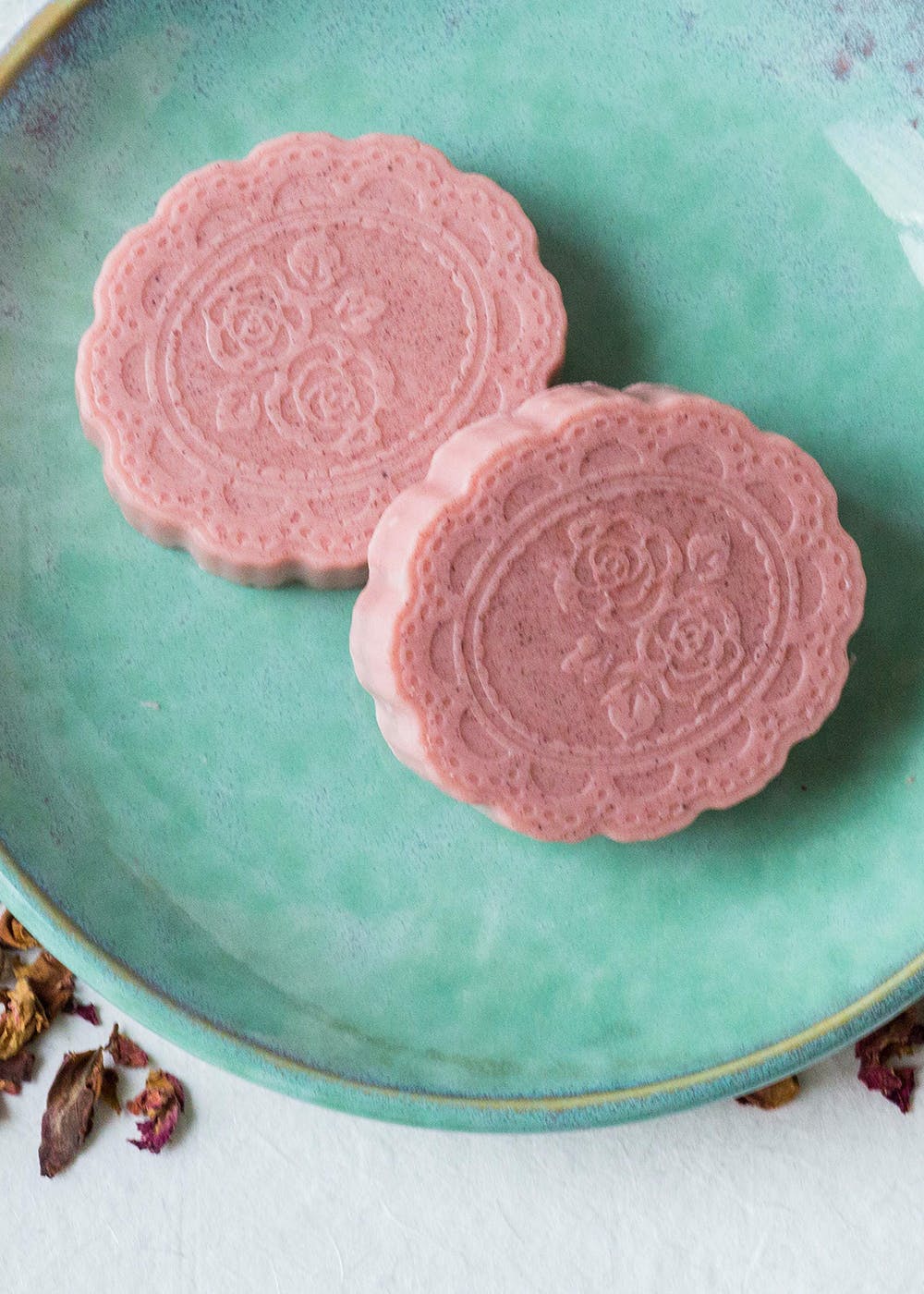 Pink Clay Goat Milk Soap - Set of Two