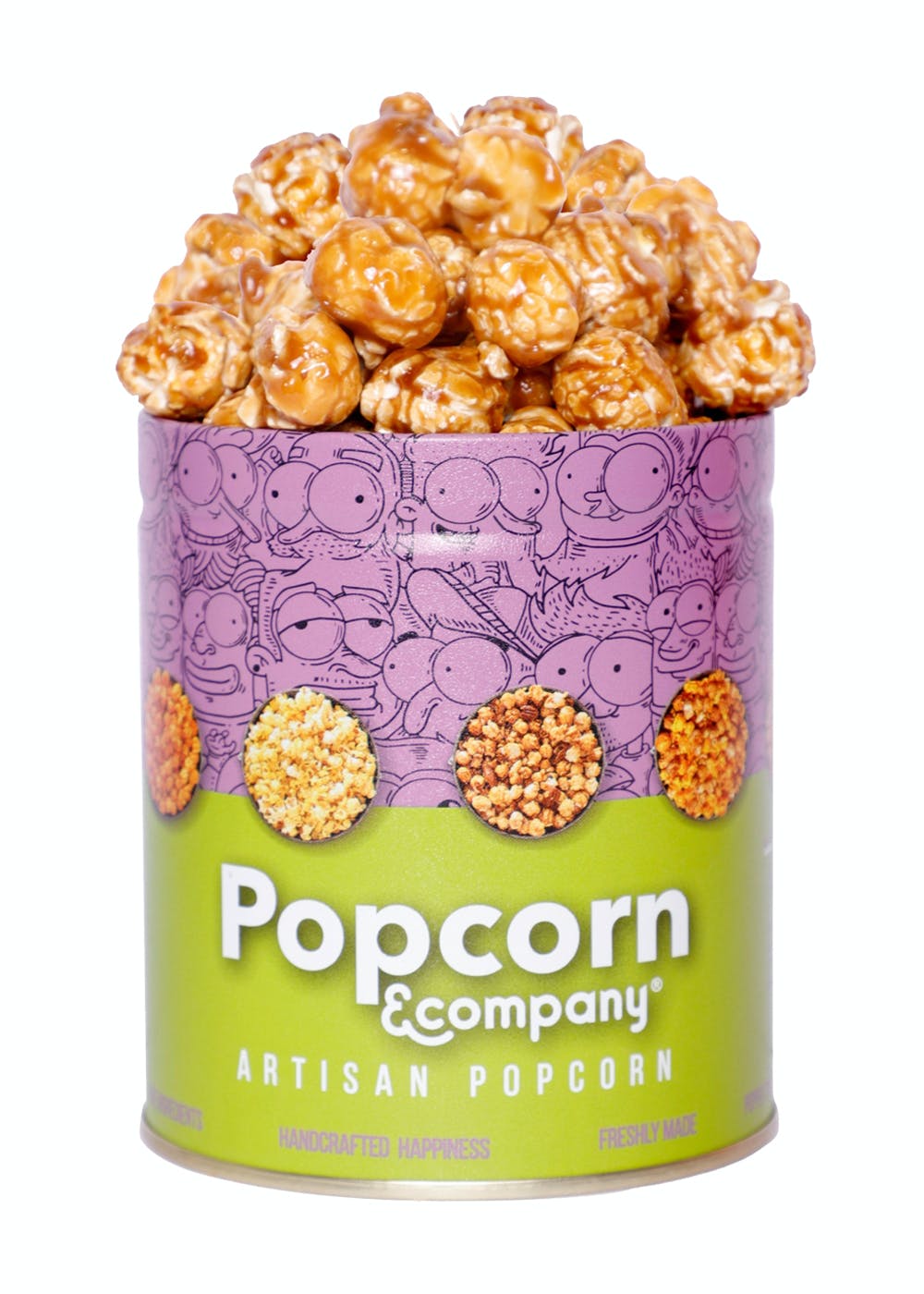 Caramel Krisp Popcorn 130 GM (Regular Tin)
