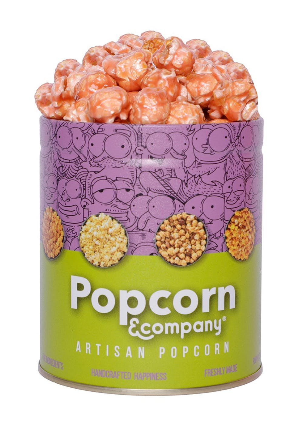 Crunchy Litchi Popcorn 130 GM (Regular Tin)