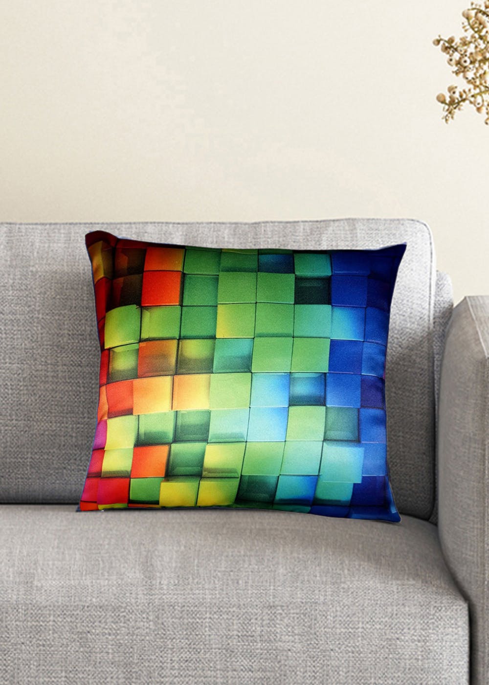 Get Digital Printed Cube Cushion Cover at ₹ 289 | LBB Shop